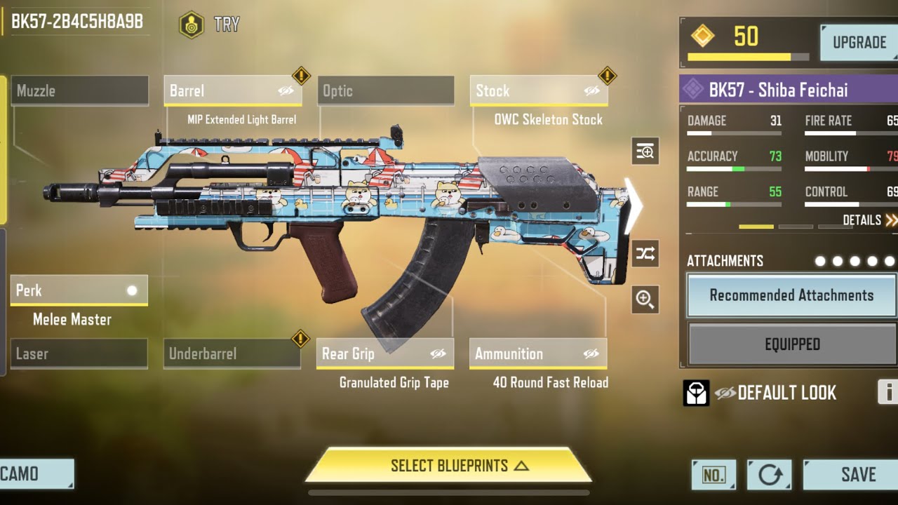 playing with the new BK57 - Shiba Feichai