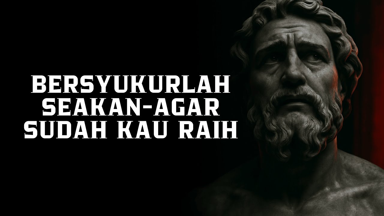 Kunci Stoikisme: Hidup dengan Rasa Syukur Seakan Sudah Memilikinya | Filsafat Stoikisme