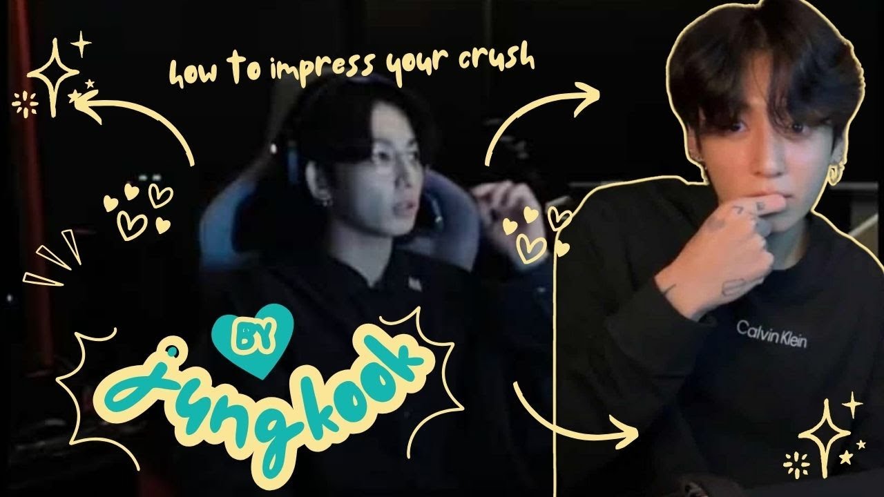How to impress your crush by JUNGKOOK ||Yoonkook moments