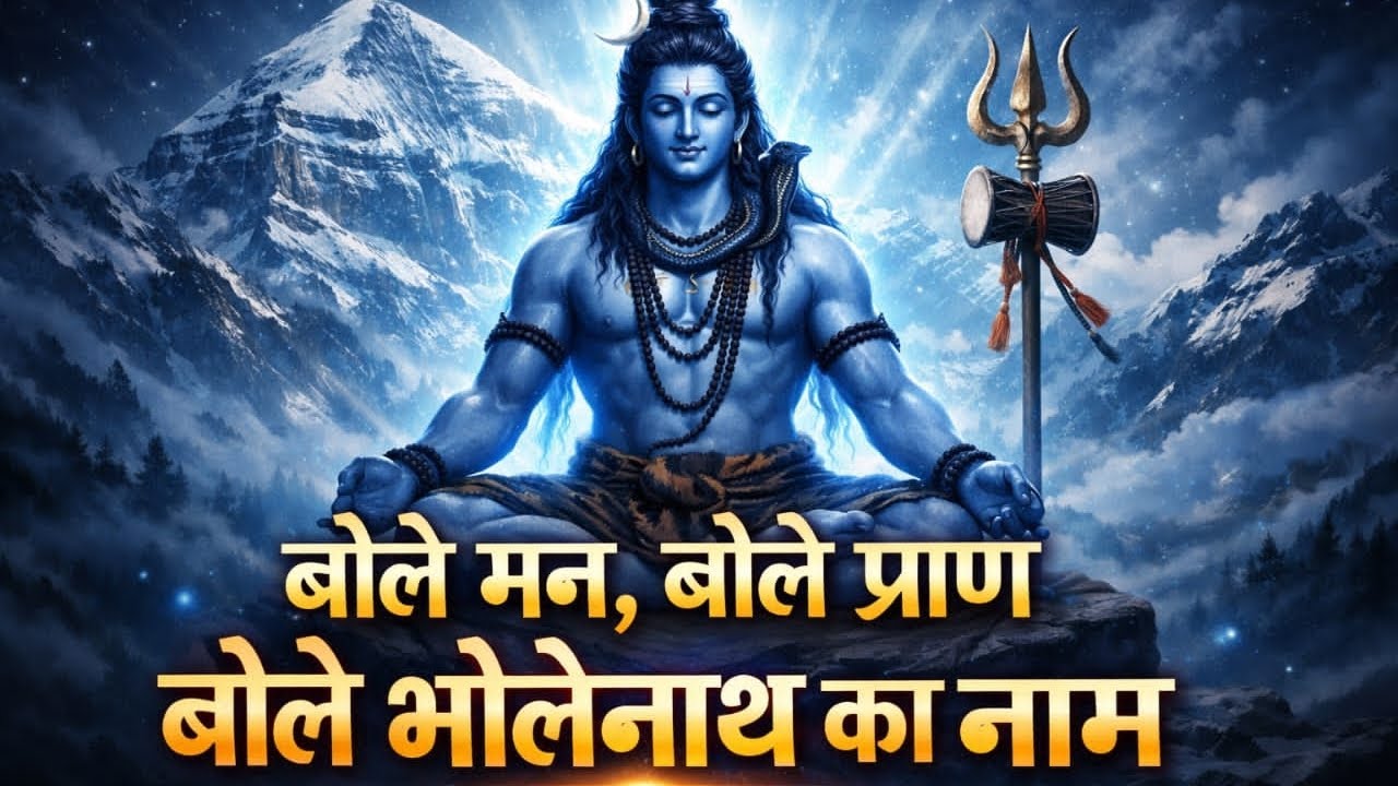 बोले मन, बोले प्राण बोले भोलेनाथ का नाम | Shivratri Special Bhajan 2025 | Mahadev Bhajan