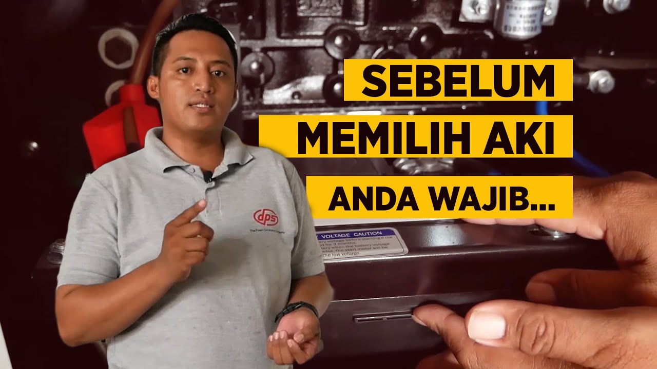 Lebih Baik Mana? Pilih Aki Kering atau Basah Untuk Genset? Begini Penjelasannya..