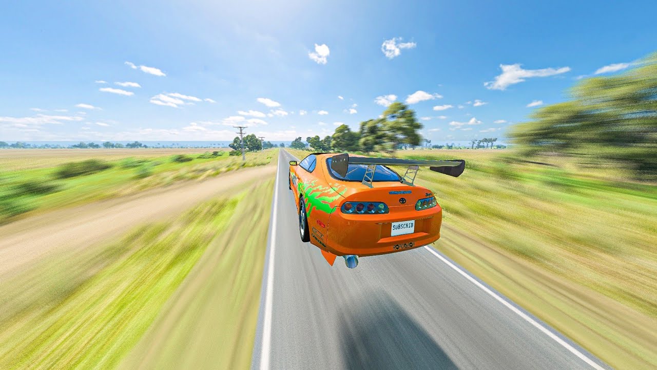 Instant 600 MPH Acceleration: Which BeamNG Car Survives! 🔥 - BeamNG Drive #106