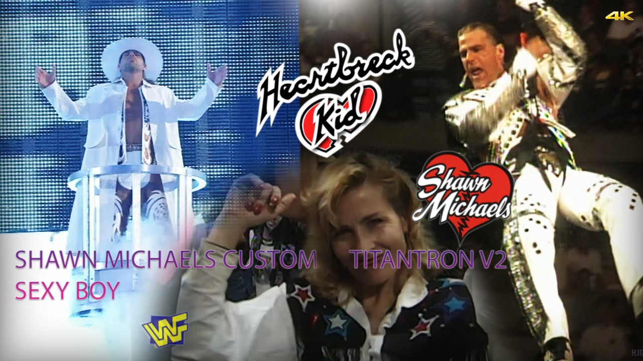 Shawn Michaels - Sexy Boy - Titantron V2 (Custom w/ Arena-style Reverb, Full Song & Video HQ) - 4K
