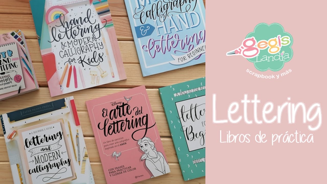 👀✒️📘Lettering - Libros para practicar #lettering