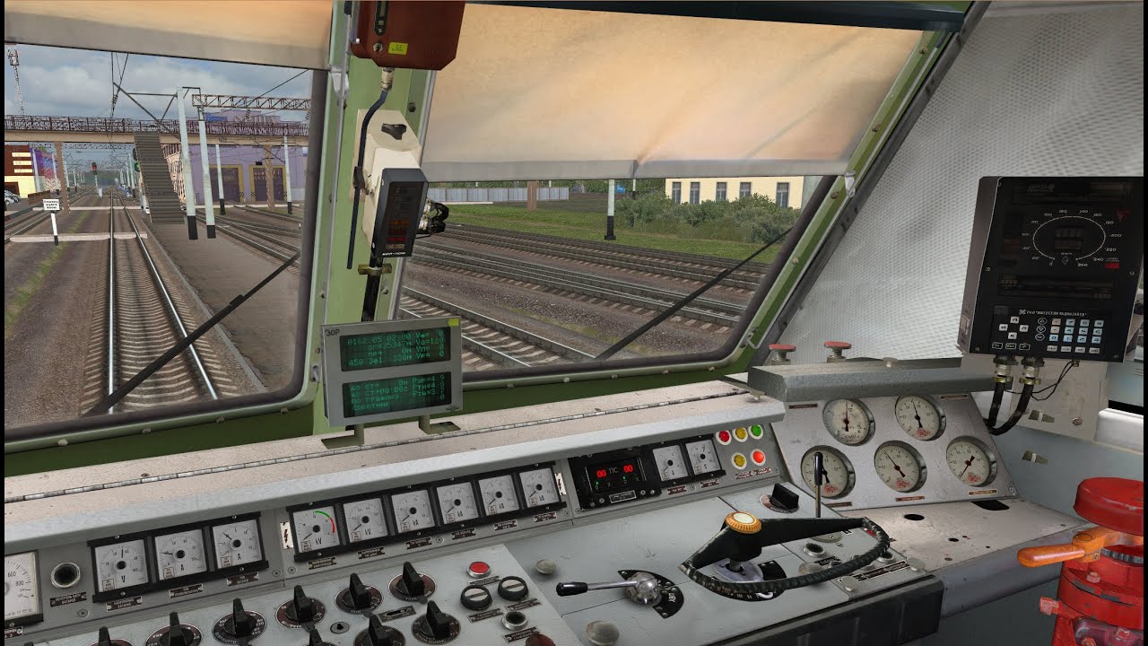 Демонстрация звуков ЧС8 в ZDSimulator программы TWS