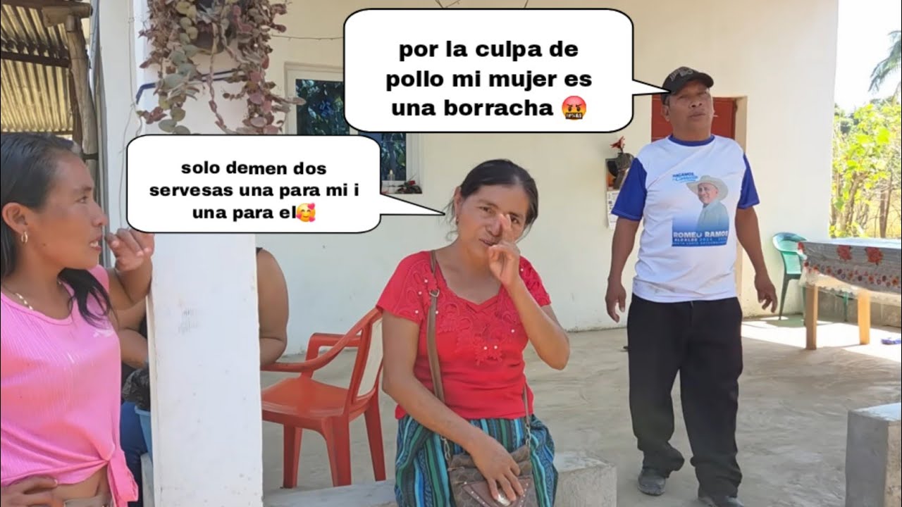 Gran broncona Doña Matina le exije Cerveza  Don chico//Terminan peleando Vieja C3r0t4