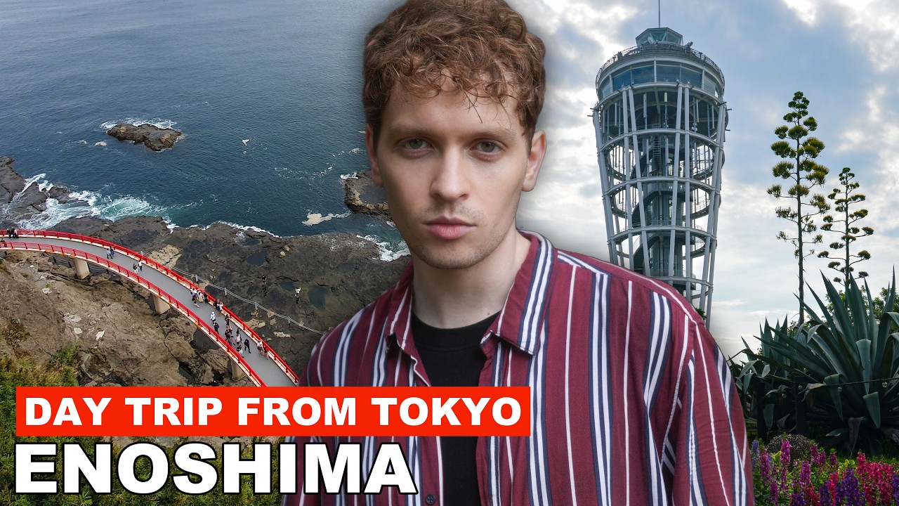 ENOSHIMA: Exploring in Summer & Winter: Shrines, Caves, Food & Fuji Views — Day Trip from Tokyo 🐉🏝️