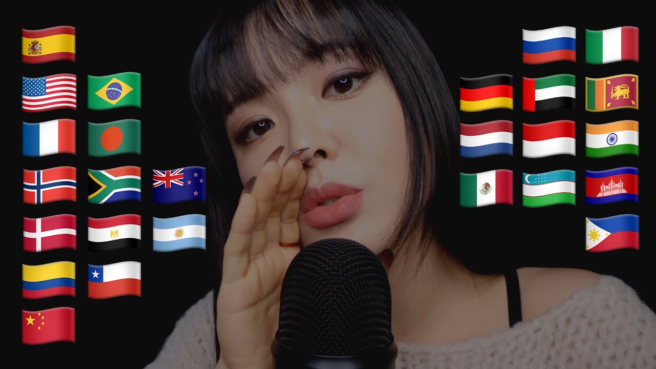 ASMR Trigger Words in 25+ Different Languages