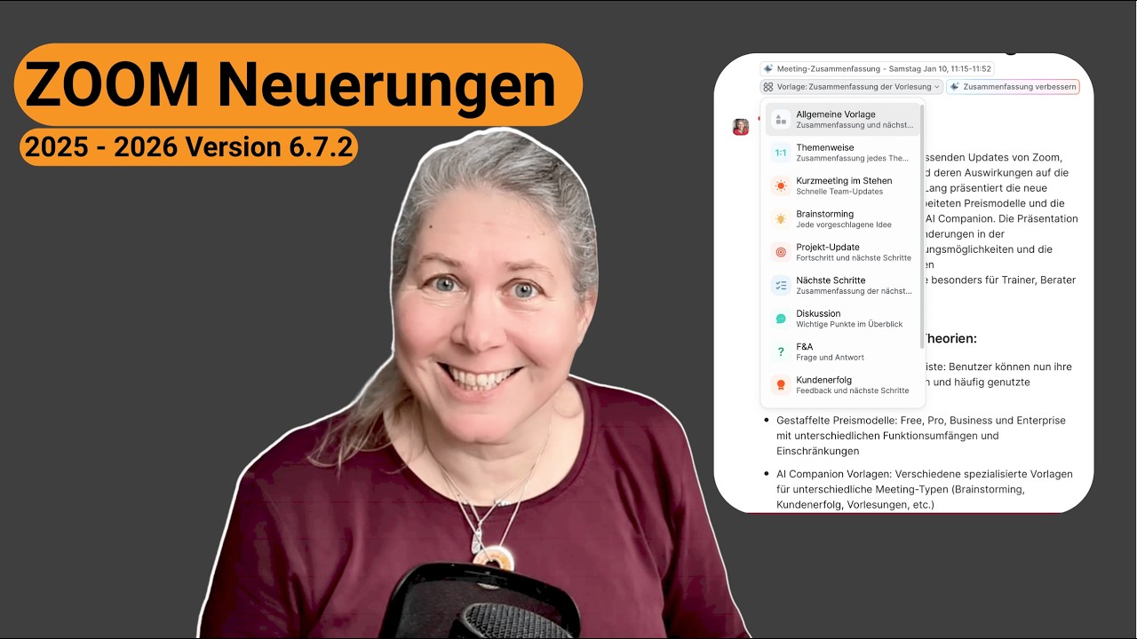 ZOOM Neuerungen Anfang 2026
