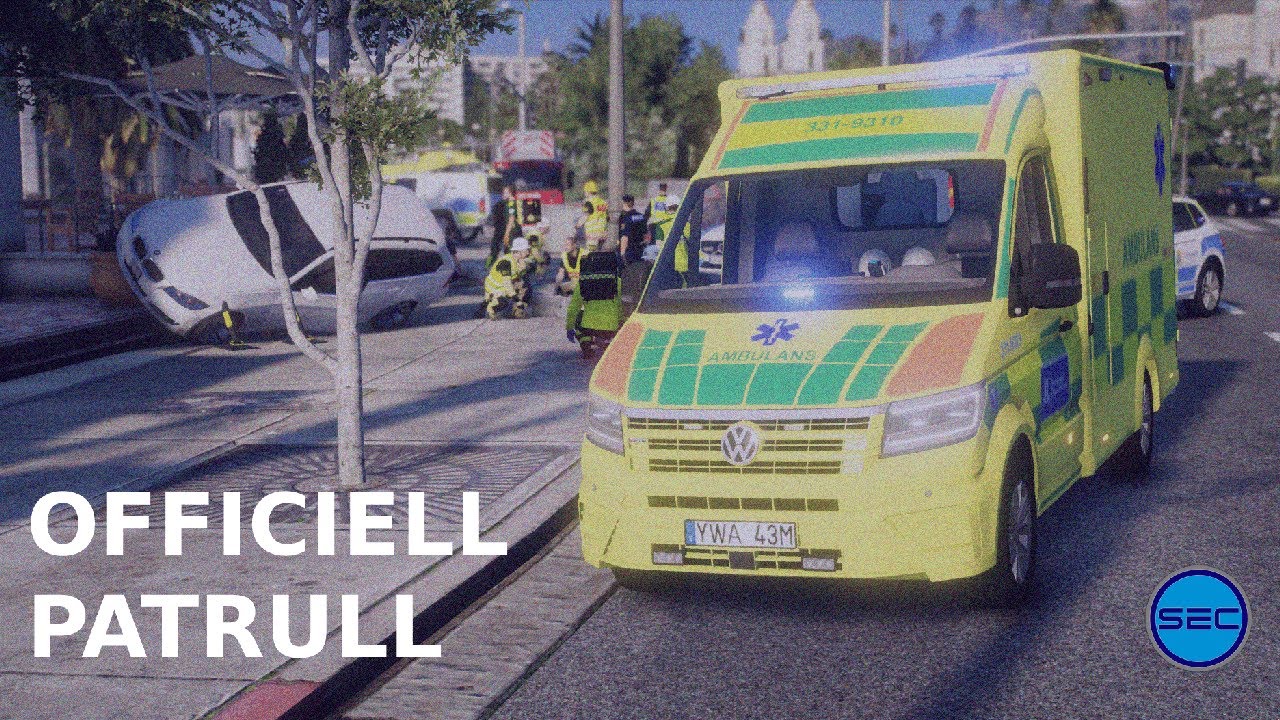 Stockholm Emergency Clan | Officiell Patrull | Bilolycka i uteservering