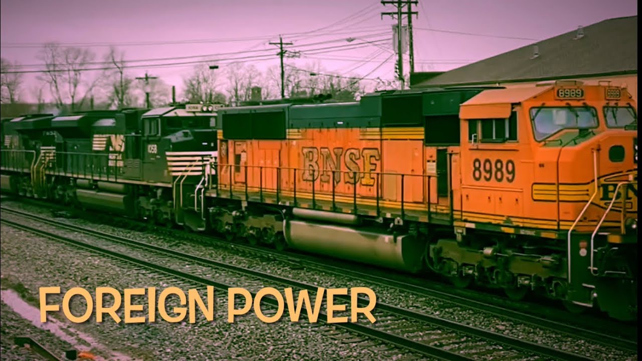 Foreign Power On Trains Compilation