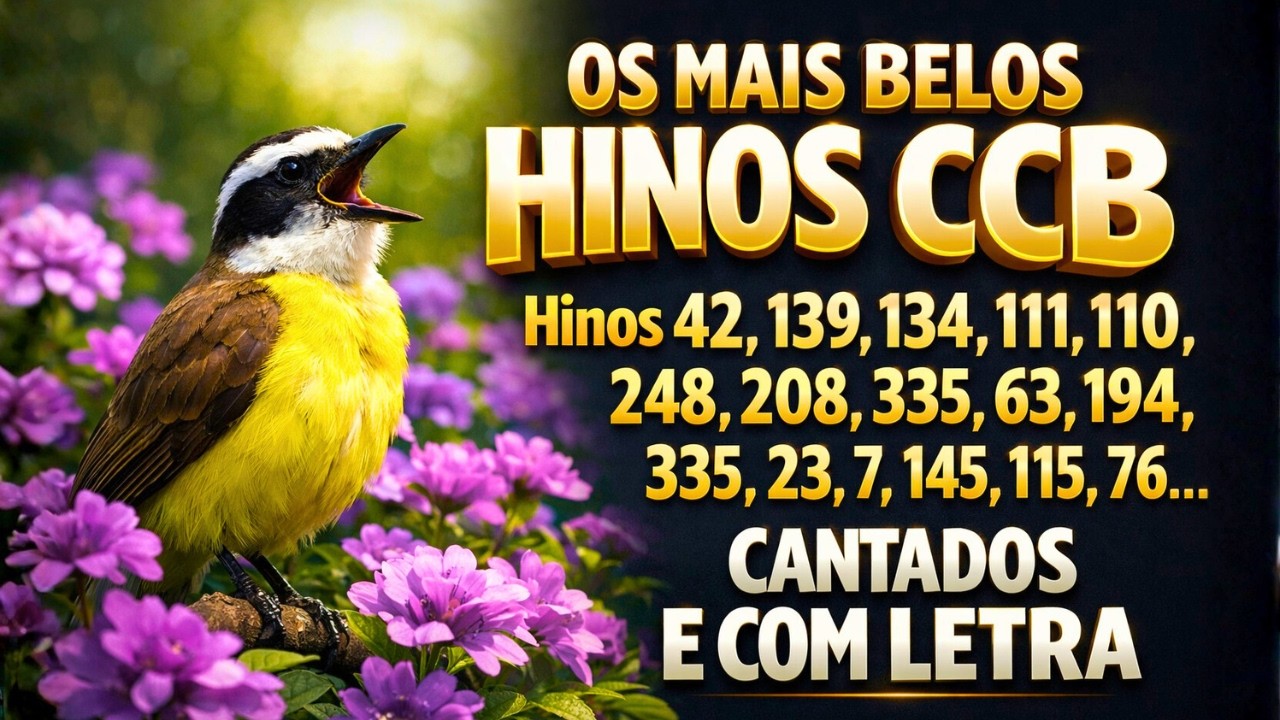 💫 HINOS CCB QUE ACALMAM O CORAÇÃO 🌿 LOUVORES QUE LEVAM AO DESCANSO EM DEUS E PAZ NA ALMA 🎶