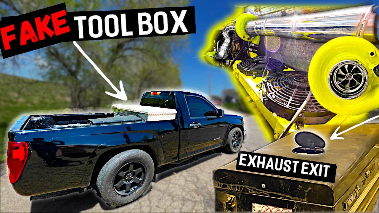I Made a Secret Exhuast Exit in My Tool Box [Ultimate Sleeper Build Part 4]