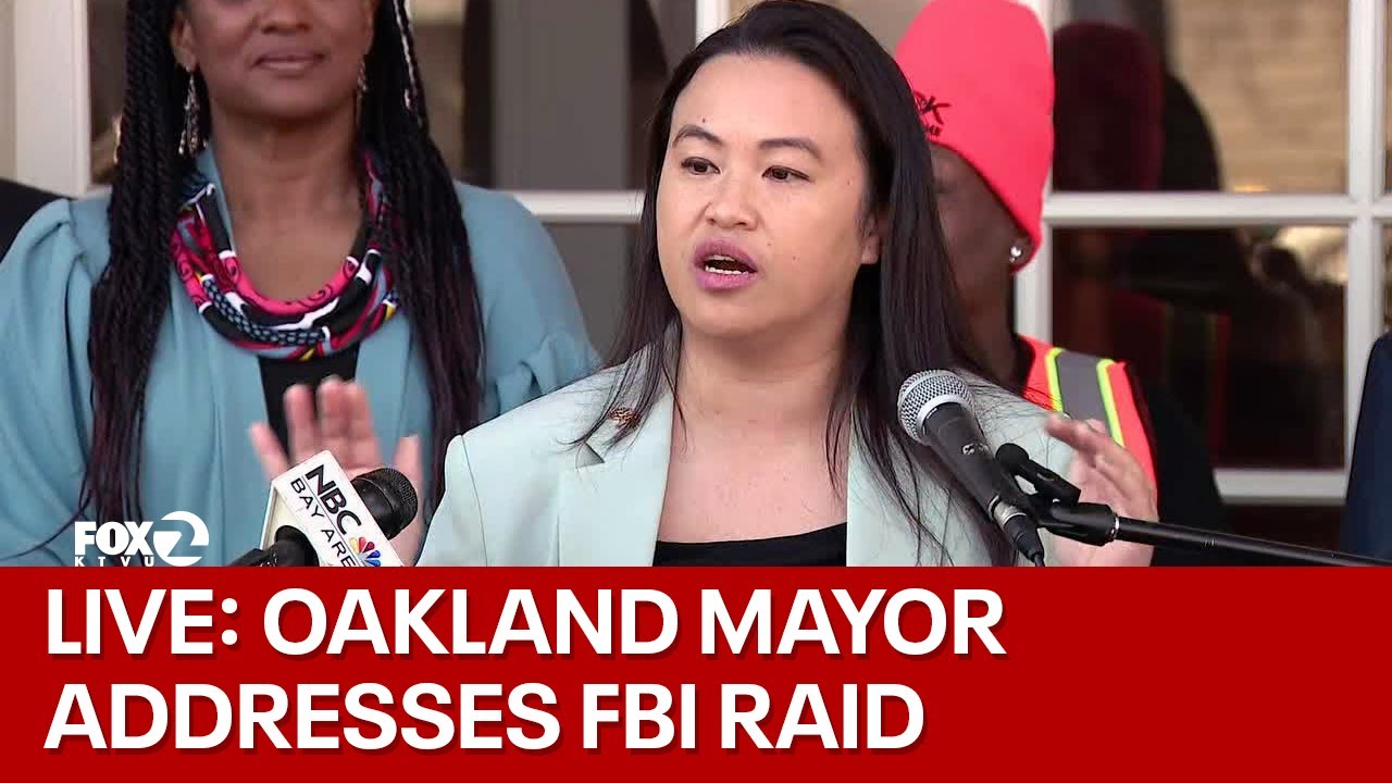 LIVE:  Oakland Mayor Sheng Thao to speak for 1st time after FBI raid | KTVU