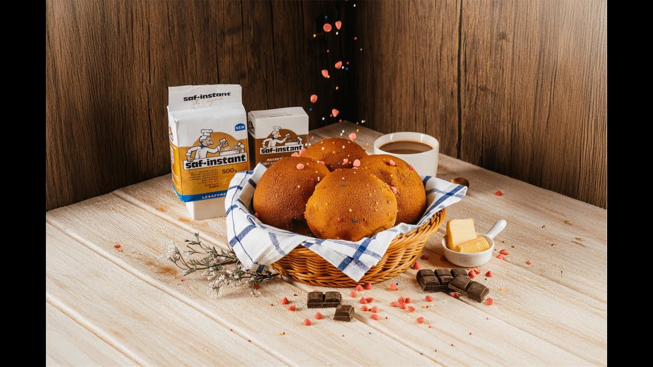 Easy and Buttery Mexico Bun Recipe with Saf-instant® Gold