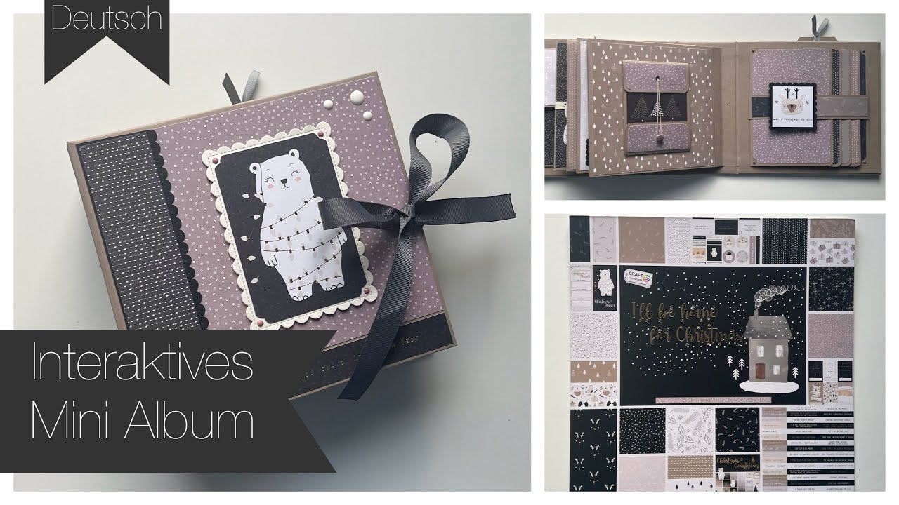 DE: Interaktives Mini Album in der Größe 6x8