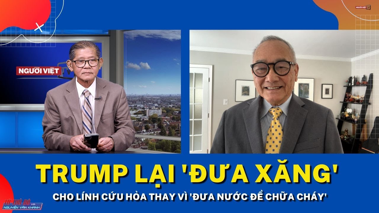 Trump lại 'đưa xăng' cho lính cứu hỏa thay vì 'đưa nước để chữa cháy'