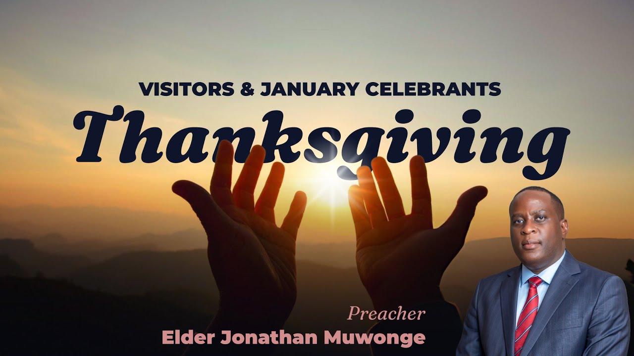 Live: VISITORS AND JANUARY CELEBRANTS' THANKSGIVING | 31st Jan 2026