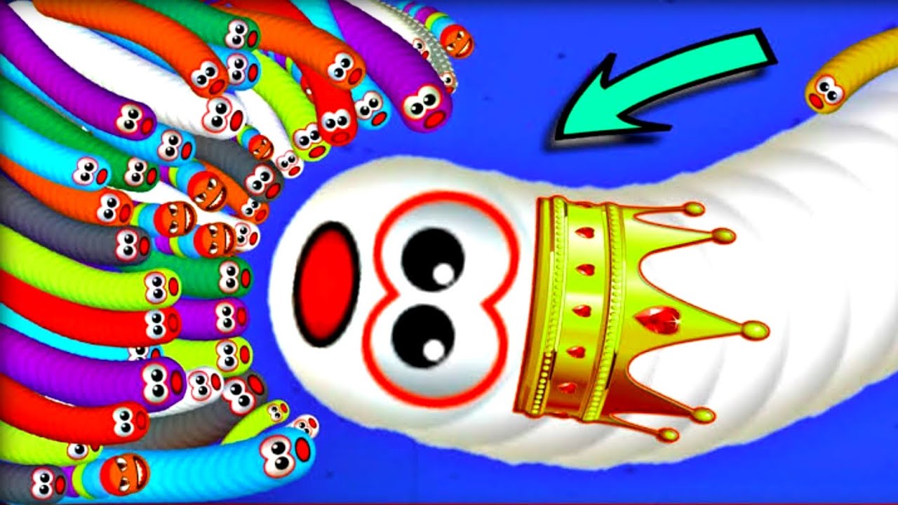 Wormszone.io Biggest Slither Snake - The Best Killing Snake 🐍😱