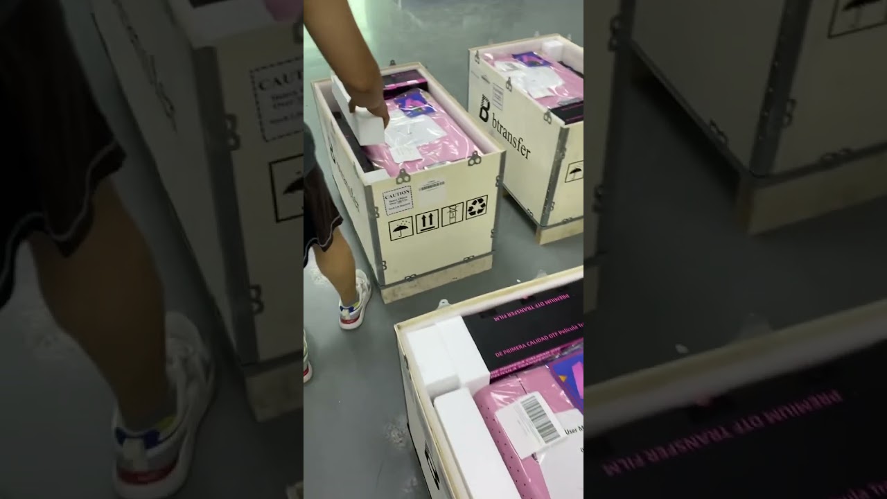 Ready to ship to USA warehouse #dtfprinter #dtfprinting