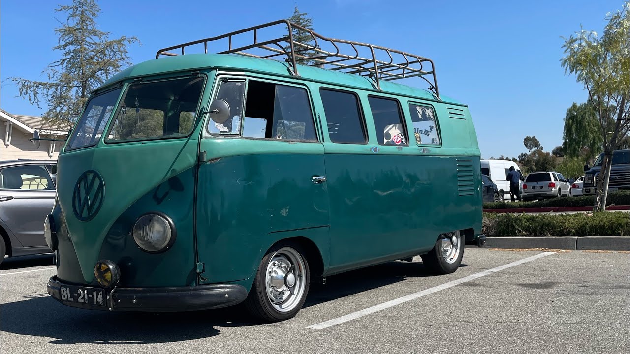 My  Rare 1954 Vw Barndoor Bus MO35 rear opening hatch! Happy Thanksgiving