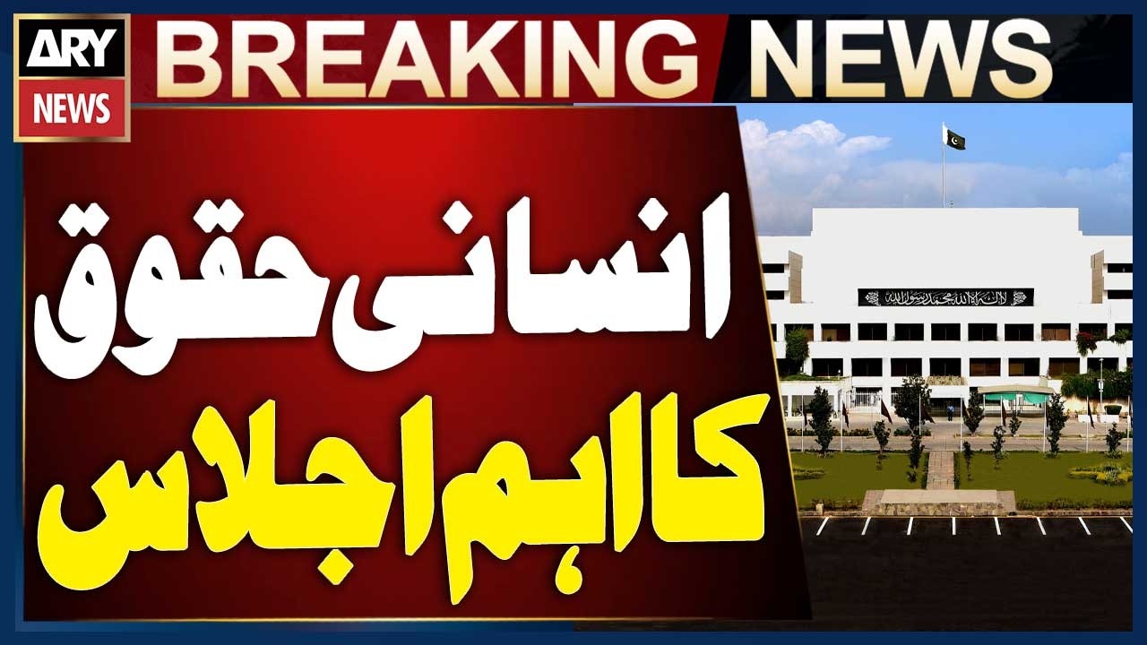Senate Human Rights Committee Meeting Held Under Chairperson Samina Zehri