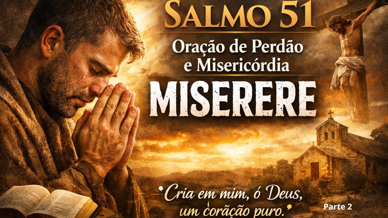 Salmo 51 – Oração de Perdão e Misericórdia | Miserere (Cantado) Parte 2
