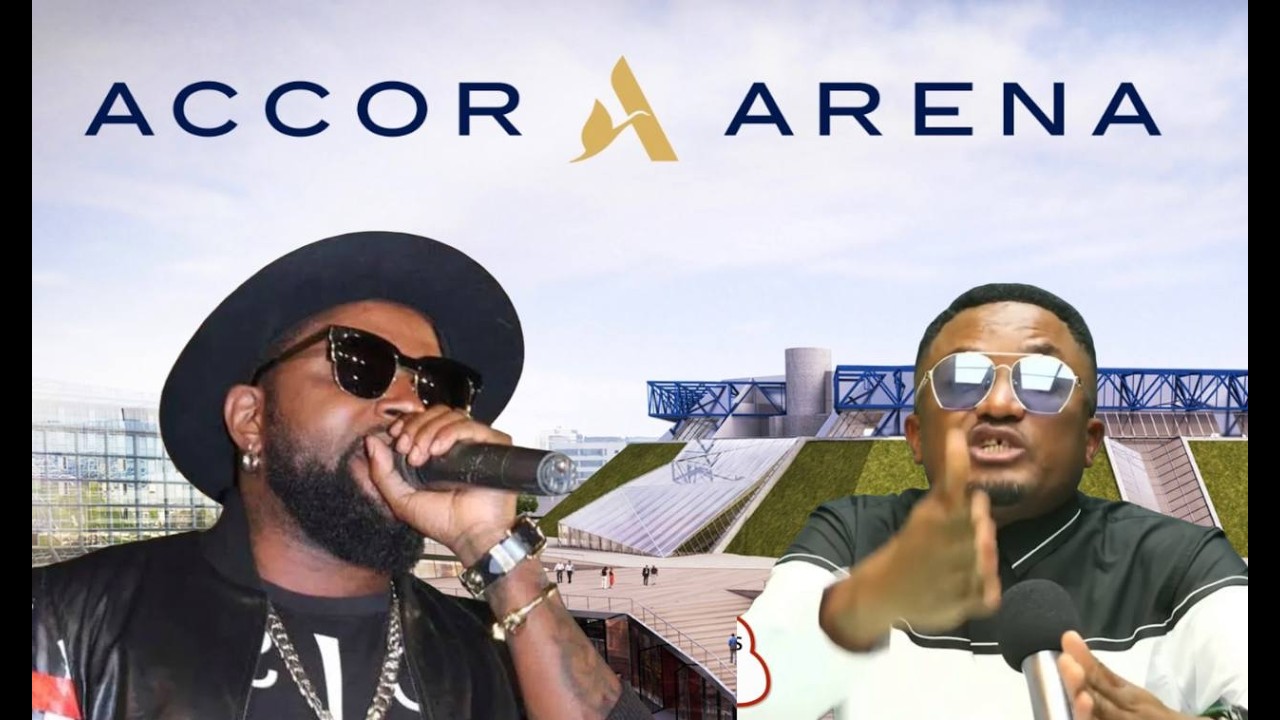 FERRE GOLA CONCERT AFRIQUE DU SUD ET ACCOR ARENA MAIN NOIR SUR VISA