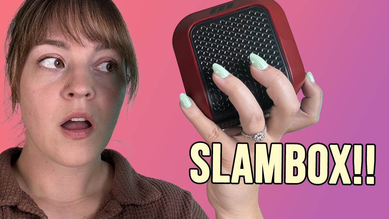 Sex Toy Review - Blush M for Men Slambox Rotating and Thrusting Handheld Stroker for Penises