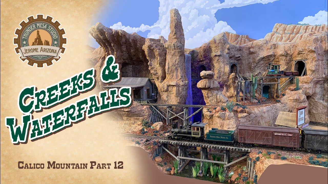 Calico Mountain Expansion Part 12: Creeks & Waterfalls