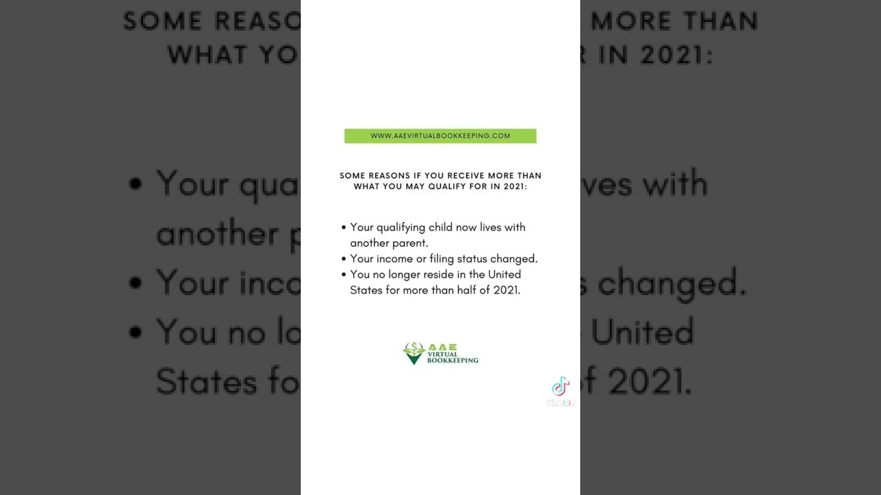 Child Tax Credit for 2021 year