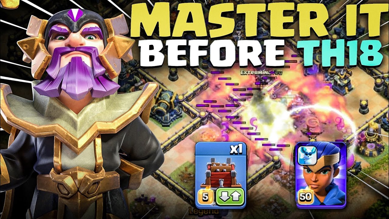 Th17 attack strategy Ranked Mode legend league attack| Easy 3 star |clash of clans