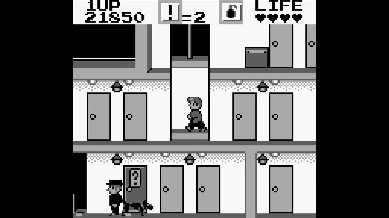 Elevator Action Longplay (Game Boy Version)