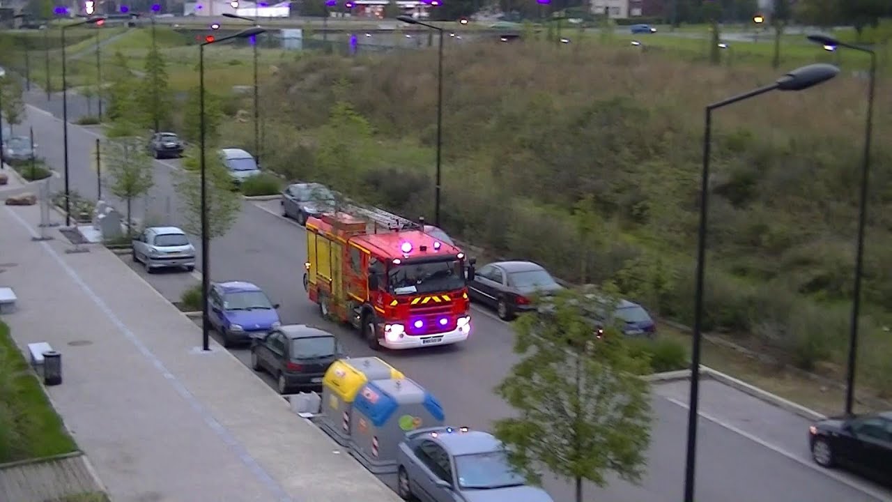 Véhicules pompiers Valenciennes (compilation 10/16)