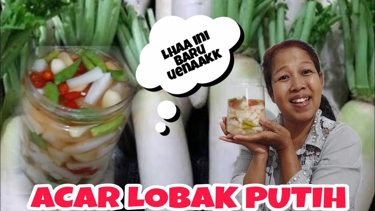 ACAR LOBAK PUTIH RESEP WARISAN LELUHUR ‼️ mertua cina