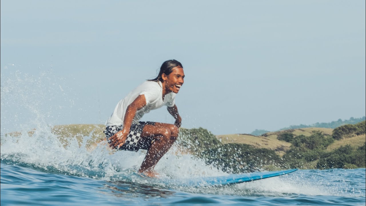Brother on the slide // Lombok logs