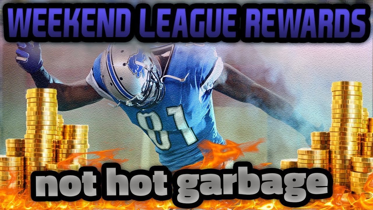 NOT HOT GARBAGE | WEEKEND LEAGUE REWARDS | MADDEN 18 ULTIMATE TEAM PACK OPENING