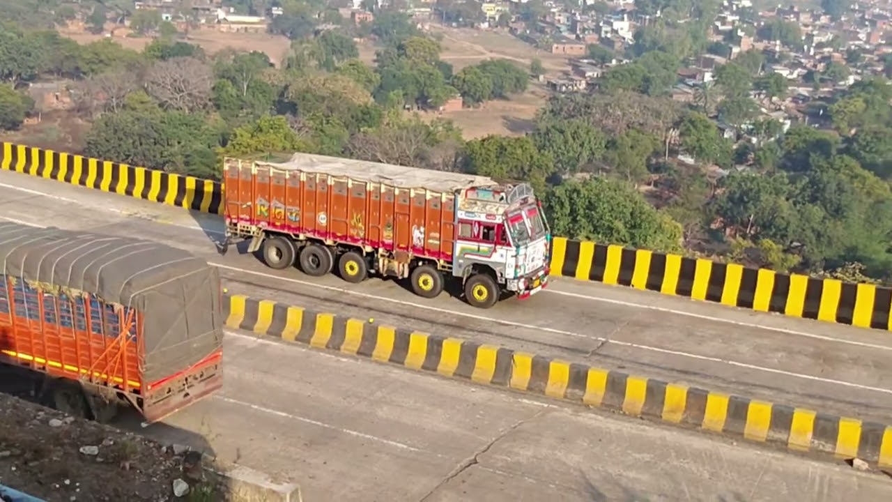 Myvlog Dramalganjto Mauganj Road Journey Vlog 🚛 | Full Travel Update | MP Vlog#truck #vlog #explore 