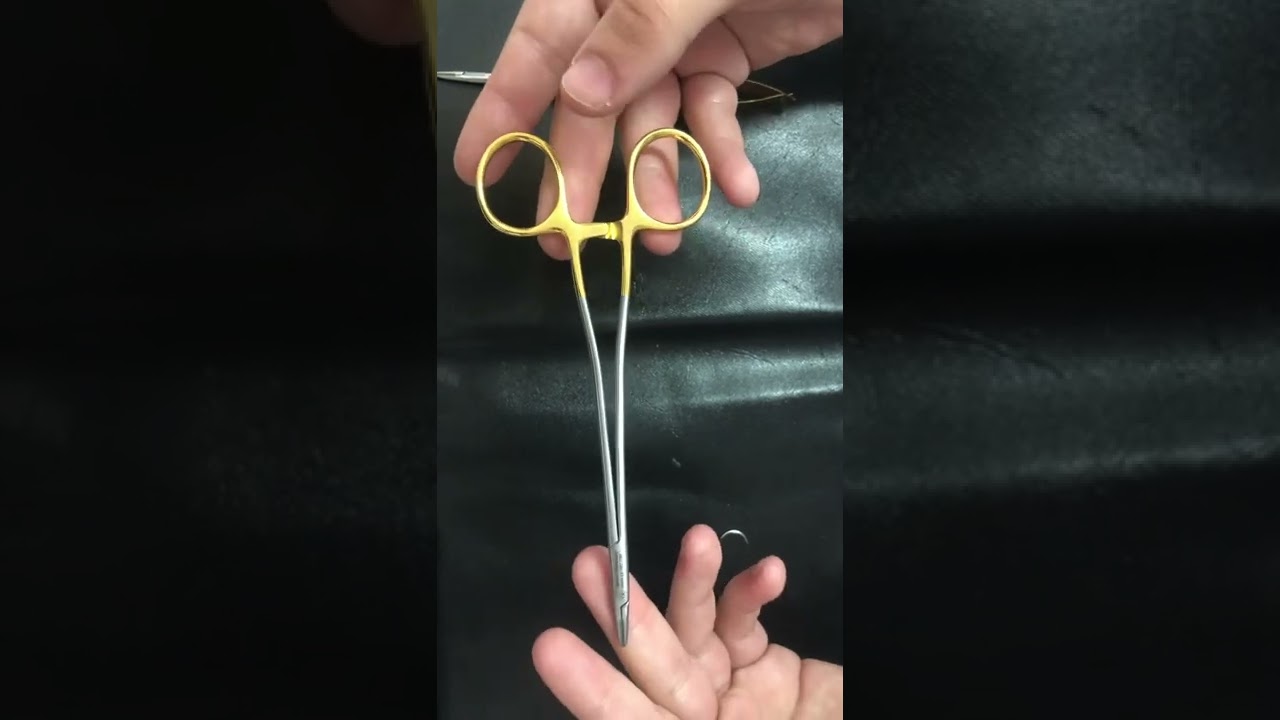 Tipos de porta agulha (sutura)