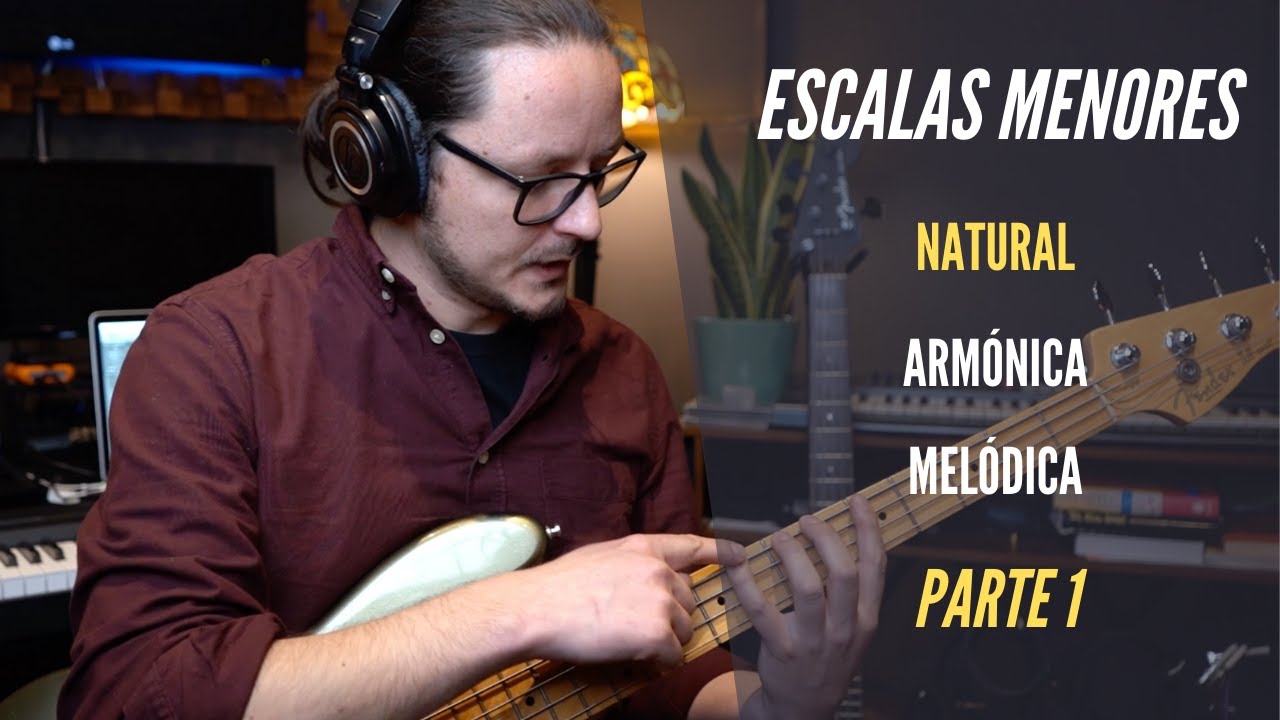 ESCALAS MENORES en el BAJO - (Parte 1 de 3)  | Mini Curso de bajo