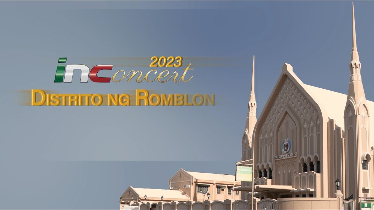 INCONCERT ECCLESIASTICAL DISTRICT OF ROMBLON | SEPTEMBER 17, 2023 SUNDAY 7:00 PM PHT