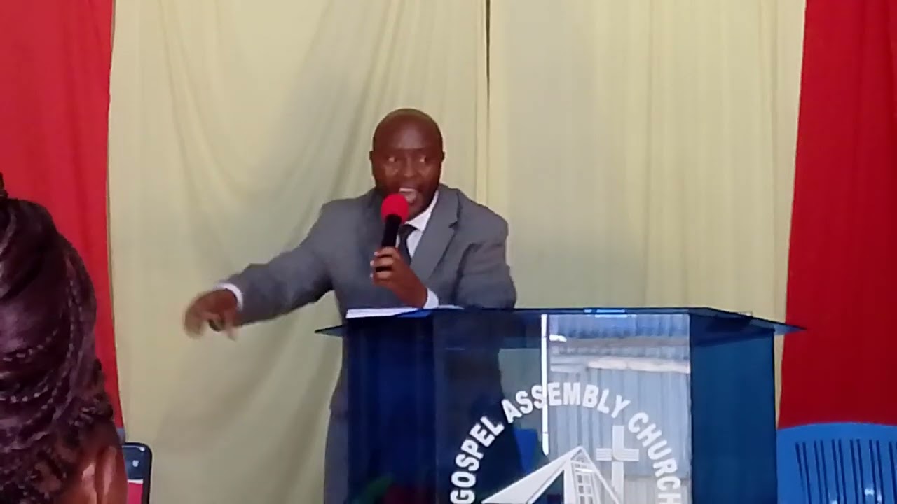 Brother Johnson Kabiro from Nakuru Gospel Assembly 