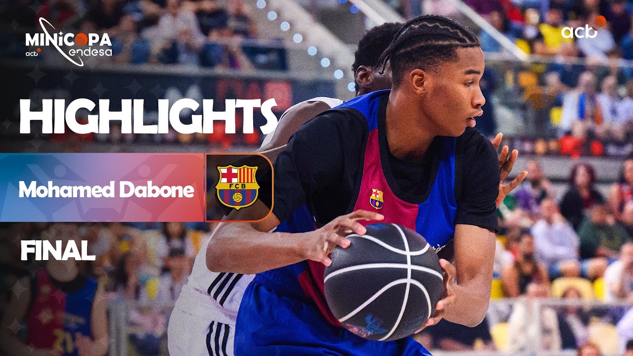 MOHAMED DABONE nos deja los HIGHLIGHTS de la final | Minicopa Endesa Gran Canaria 2025