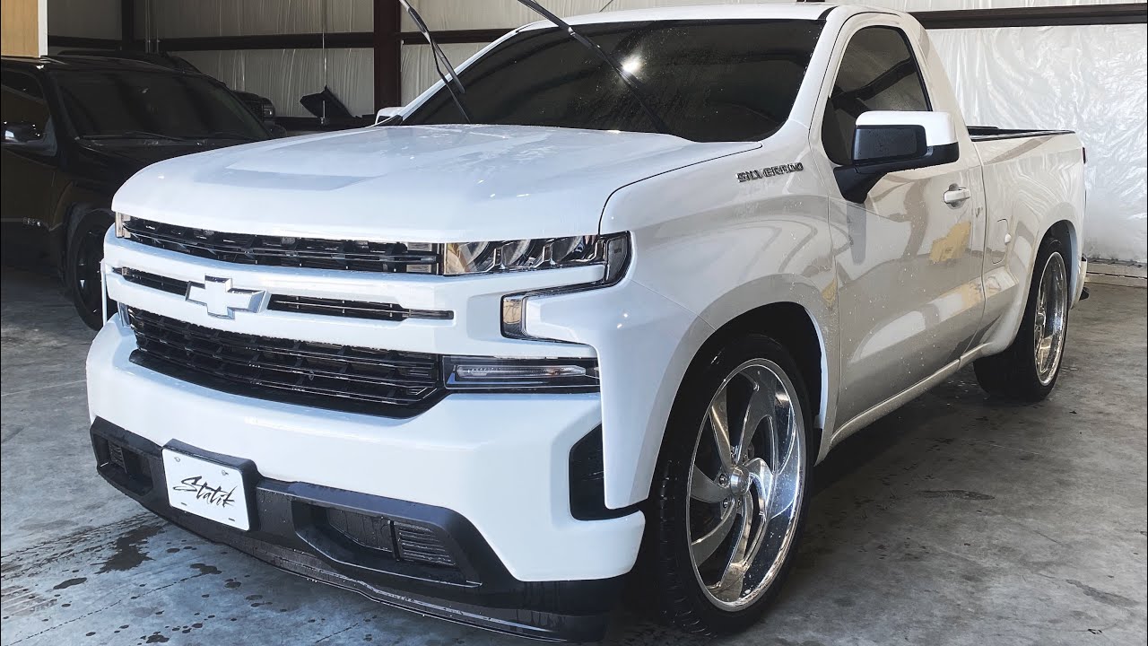 FRONT END SWAP AND DROP ON MY 2020 SILVERADO SINGLE CAB!
