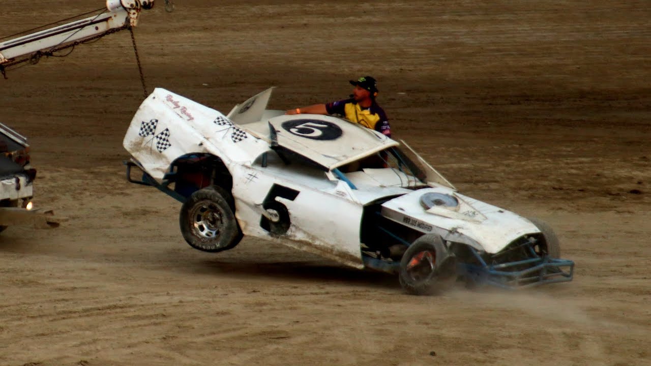 Spins and Crashes - July 2021 - Dirt Track Racing