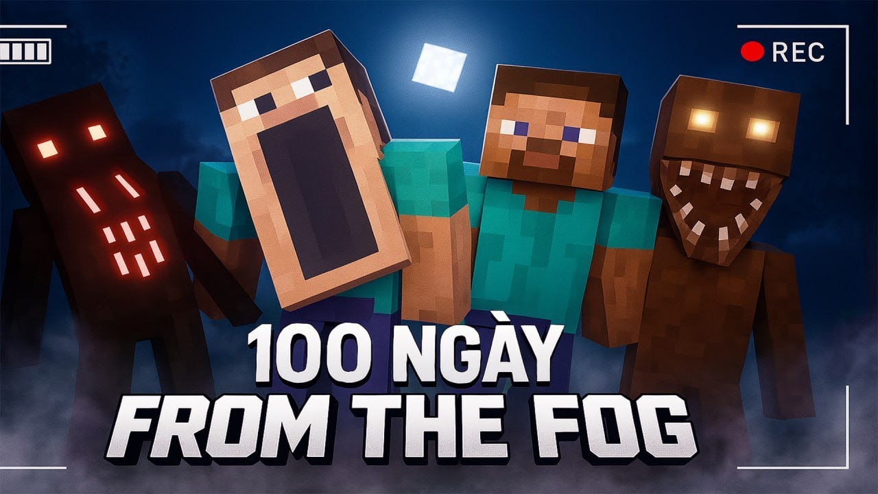 100 Ngày Sinh Tồn Trong Thế Giới From The Fog Nhưng Mà Dưới Lòng Đất 💀