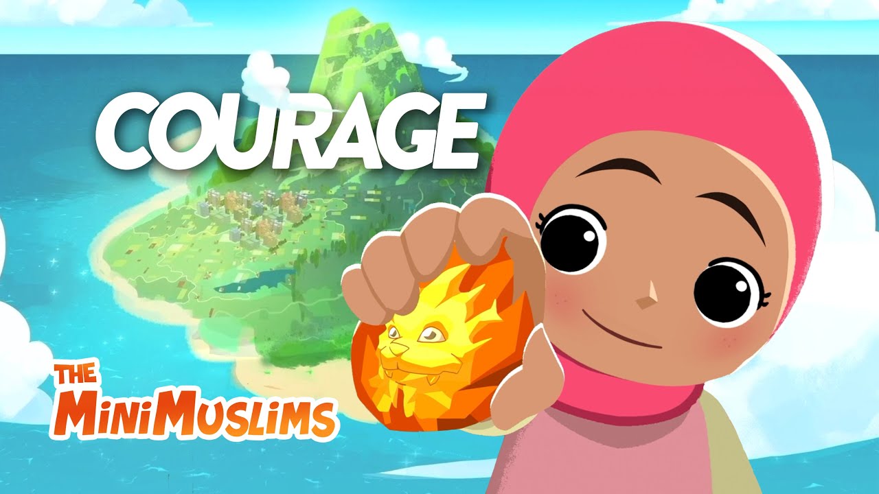 Courage 🦁 Episode 1 | The MiniMuslims Islamic Cartoon Series for Kids ☀️
