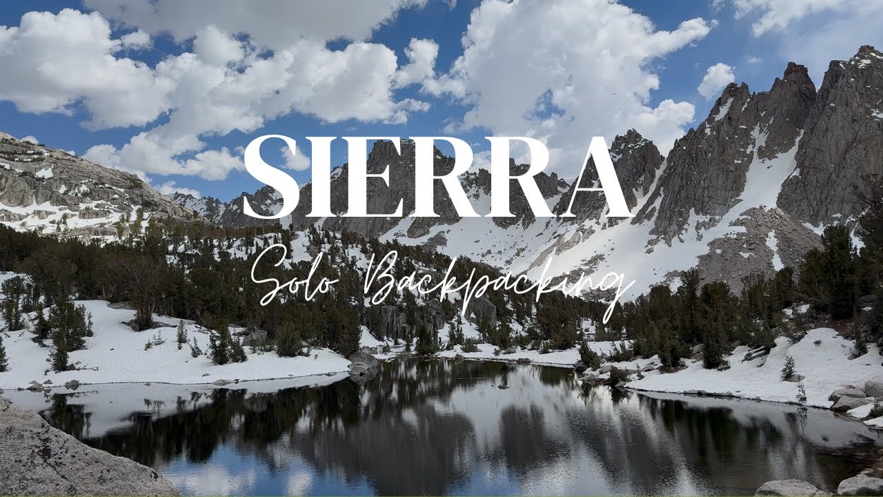 Solo Backpacking in the Sierra Mountains - Kearsarge Pass