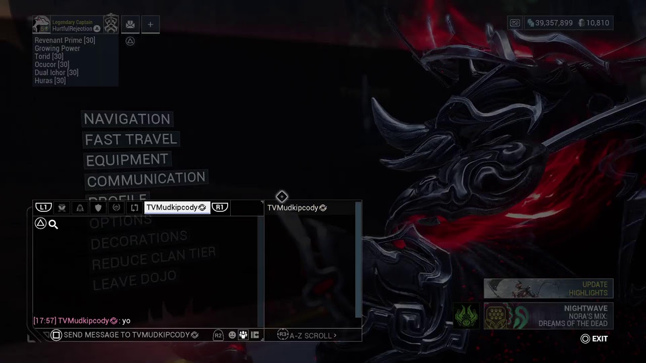 Warframe farming and making plat ;)