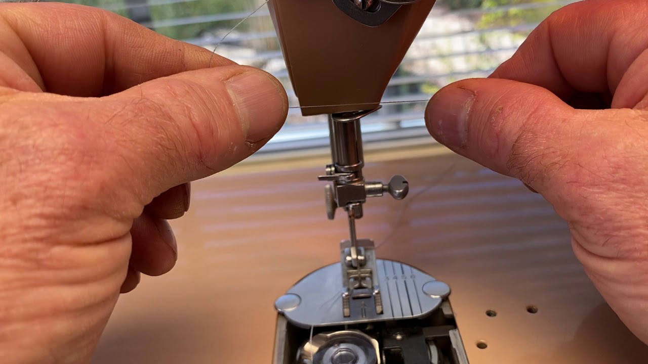 Using a Singer 401A